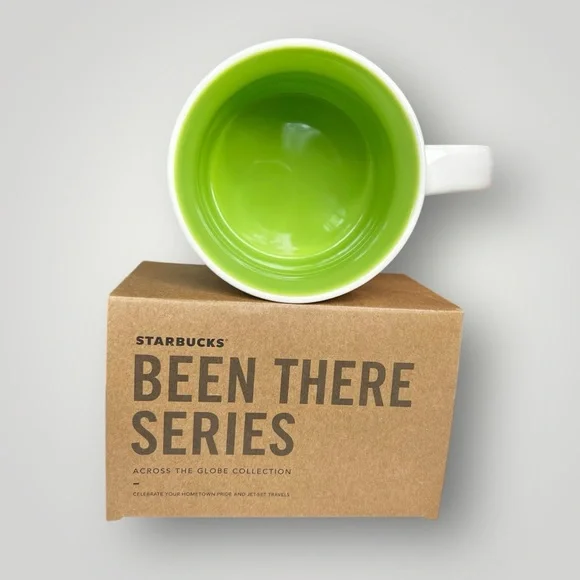 Hola! MEXICO Starbucks Green Collectible Souvenir 14oz Coffee Mug Cup New - Picture 5 of 12